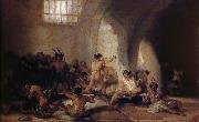 Francisco Goya The Madhouse painting